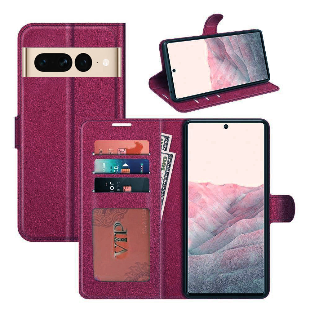 Leather Folio Wallet Case for Google Pixel 7 Pro Leather Folio Wallet Case for Google Pixel 7 Pro